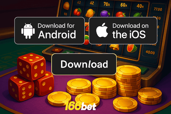 Baixar aplicativo Cassino 166BET e ganhar bônus