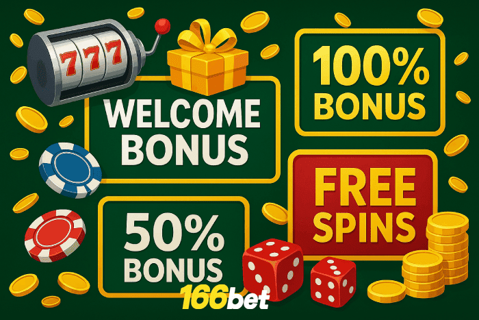 Baú de bônus Cassino 166BET prêmios e recompensas