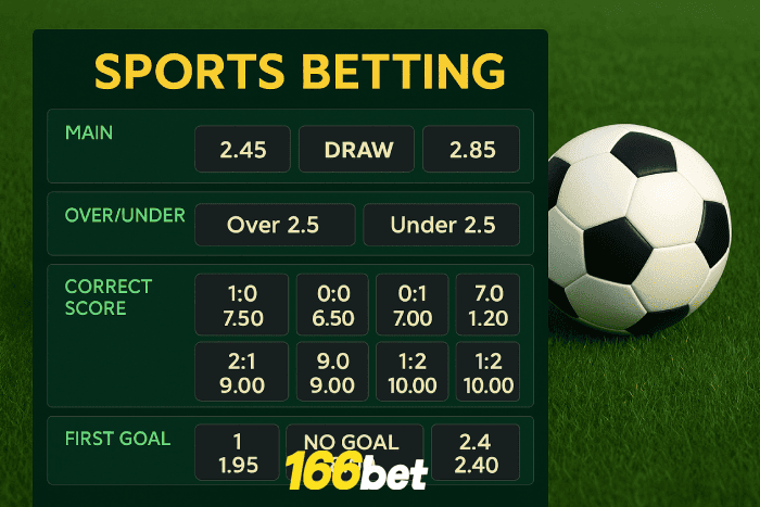 7166BET apostas de futebol