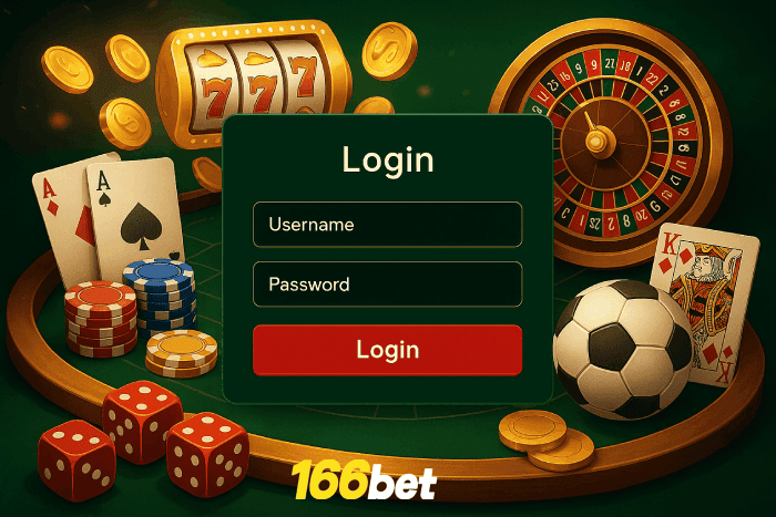 Login Cassino 166BET apostas seguras online